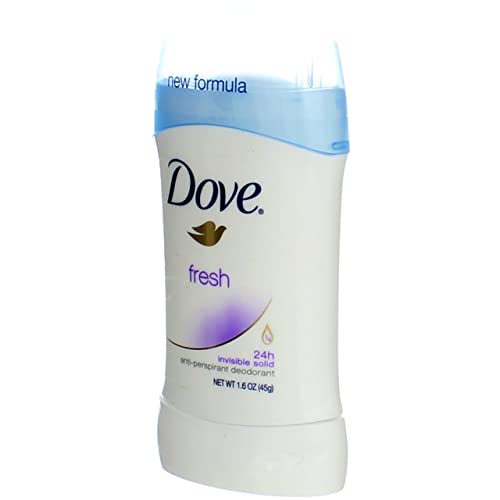 Dove Anti-Perspirant Deodorant Invisible Solid Fresh 1.60 oz (Pack of 3)