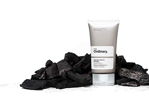 THE ORDINARY Salicylic Acid 2% Masque, Clarifying Charcoal & Clay Mask for Blemish-Prone Skin, 1.7 Fl Oz