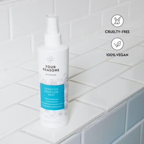 No nothing Very Sensitive Moisture Mist - Moisturizing and Conditioning Leave-in Mist | Unscented, Vegan, Hypoallergenic, Sensitive Detangling spray - 8.5 fl oz (New Packaging)