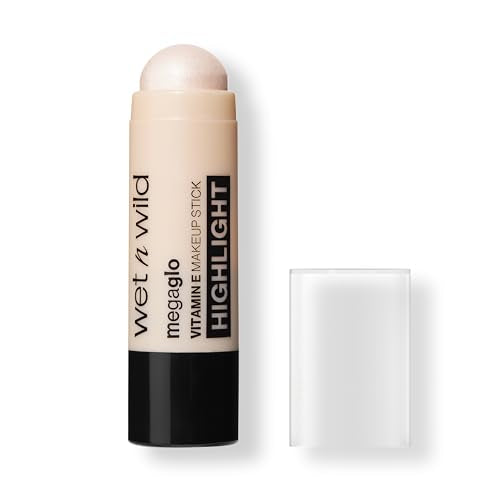 wet n wild MegaGlo Makeup Stick, Buildable Color, Versatile Use, Cruelty-Free & Vegan - Moonlike