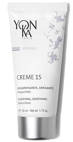 Yonka Creme 15 Purifying and Soothing Blemishes Unisex Treatment 1.74 oz