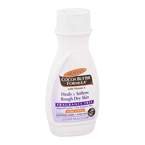 Palmer's Cocoa Butter Formula Lotion, Fragrance Free 8.50 oz (Pack of 2)