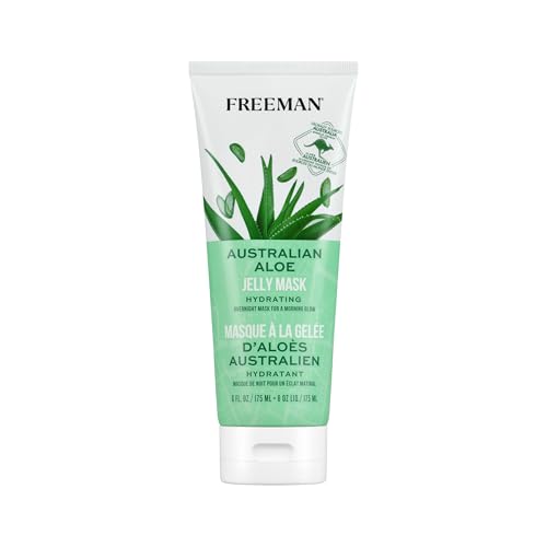 Freeman Exotic Blends Hydrating Australian Aloe Jelly Facial Mask Tube, 6 fl.oz./ 175 mL Tube