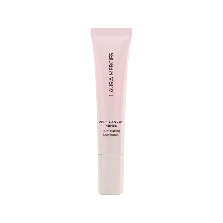 Laura Mercier Pure Canvas Primer Illuminating, Improves and Extends Wear of Makeup, Radiant Finish, Boosts Skin's Brightness, Evens Dark Spots and Discoloration, Travel Size