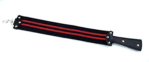 GBS Handmade Premium Black on BLACK Straight Razor Leather Strop 2.5 x 24