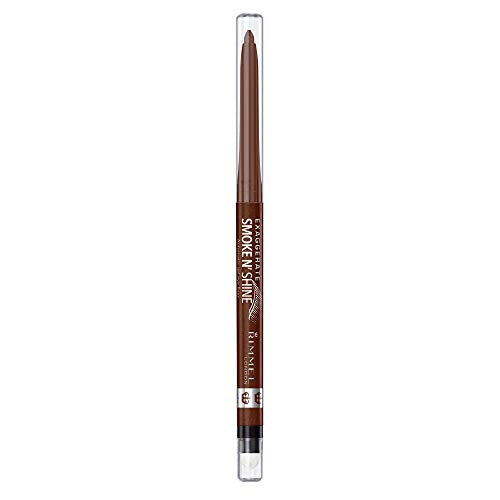 Rimmel London Exaggerate Smoke n' Shine Eye Definer Eyeliner, Long-Wearing, Gel Formula, Flake-Free, 002, Copper Bling, 0.01oz