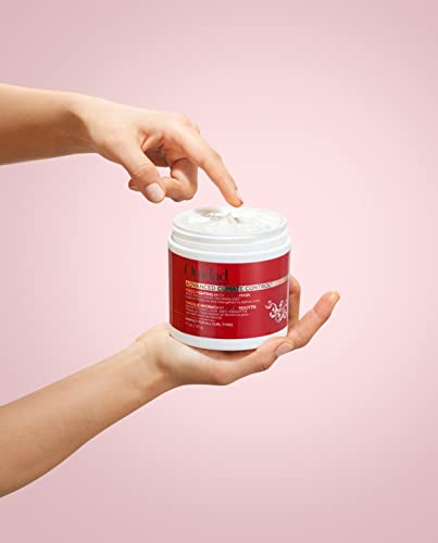 Ouidad Advanced Climate Control Hair Mask - 11 oz, Frizz Control Curly Hair Mask with Vitamin C & Castor Oil, Anti-Frizz Nano Technology, Helps Repair, Nourish and Hydrate Curls, For All Curl Types