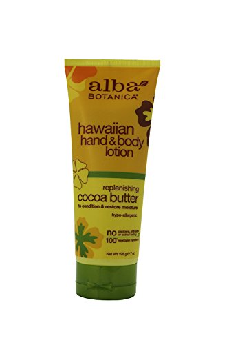 ALBA BOTANICA, Hawaiian Cocoa Butter Hand & Body Lotion - 7 oz