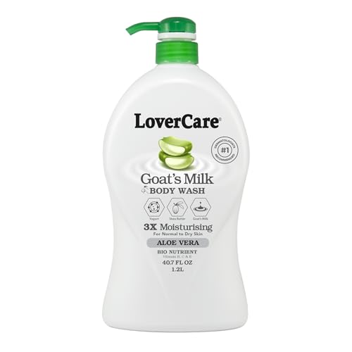 Lover's Care Goat's Milk Shower Cream 3x Moisturising plus Bio Nutrient (Aloe Vera)