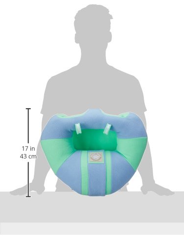 The Original Hugaboo Infant Sitting Chair for babies - Blue N' Green