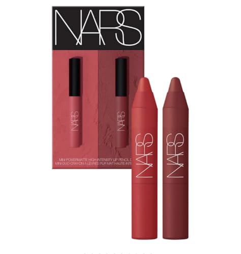 NARS NARS38 Mini Power Matte High-Intensity Lip Pencil Duo - Cruella & Dragon Girl