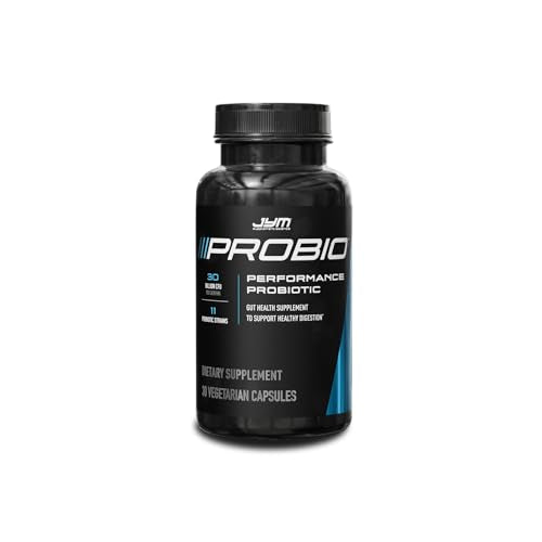 ProBio JYM Performance Probiotic, Heart, Gut, Immune Health, Athletic Recovery, and Body Composition for Men & Women, 30 Day Supply