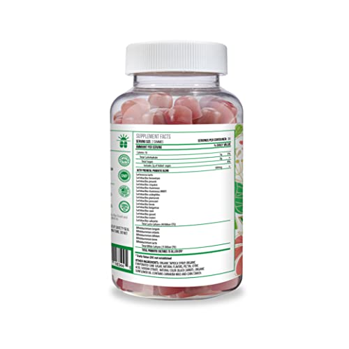 ACTIF Prenatal Probiotic Maximum Strength with 75 Billion CFU and 20 Strains, Immunity and Gut Support, Zero Nausea Formula - Made in The USA, 60 Gummies, Strawberry Flavor