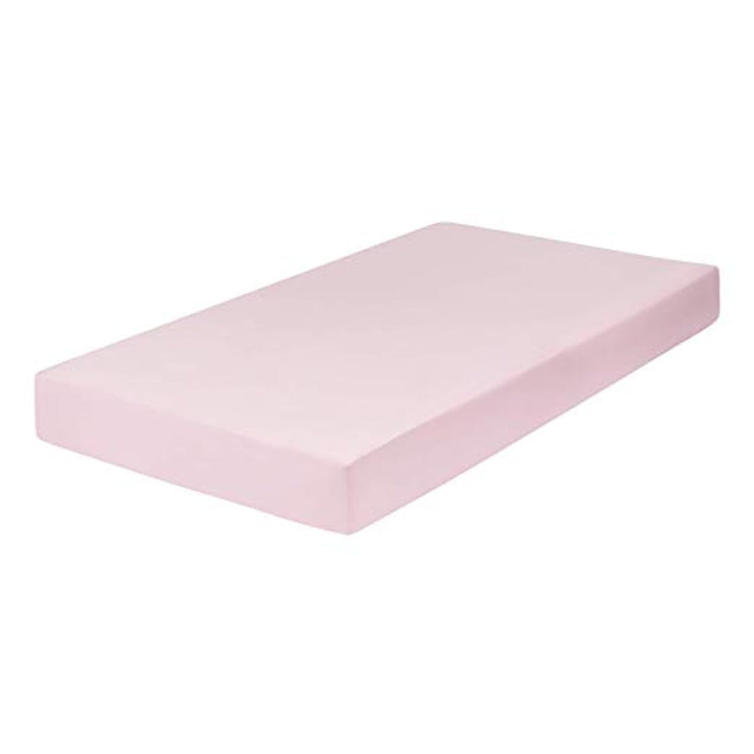 Everyday Kids 2 Pack Fitted Girls Crib Sheet, 100% Soft Breathable Microfiber Baby Sheet, Fits Standard Size Crib Mattress 28in x 52in, Nursery Sheet - Ballerina/Pink