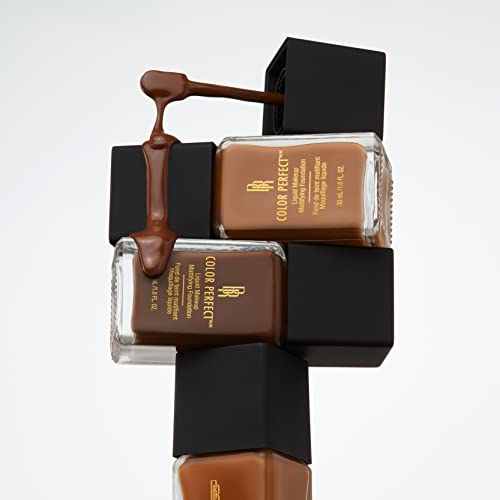 Black Radiance Color Perfect Liquid Full Coverage Foundation Makeup, Haute Cocoa, 1 Ounce