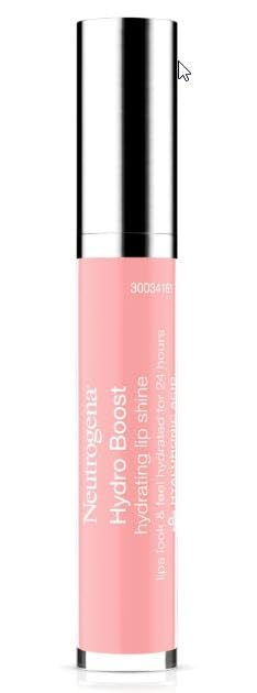 Neutrogena Hydro Boost Hydrating Lip Shine, Soft Blush 10, 0.10 Ounce