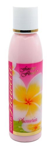 Hawaii Forever Florals Body Lotion 4 Bottles 4 oz. Each Plumeria by Forever Florals