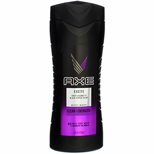 AXE Body Wash for Men, Excite, 16 Fl Oz (Pack of 1)