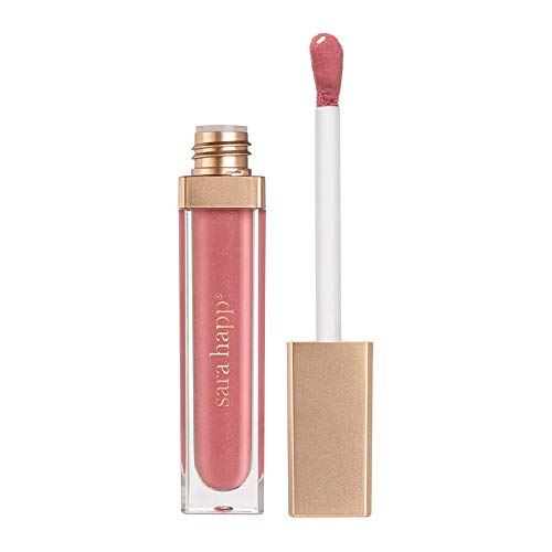 sara happ The Pink Slip One Luxe Gloss: Maximize Hydration with Natural Oils, Heal and Soften All Day with Sheer, Reflective Shine, 0.21 oz