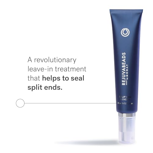 MONAT Rejuvabeads® Infused w/Rejuveniqe® - A Revolutionary Leave-in Split End Mender. Lightweight Serum Instantly Repairs Split Ends & Leaves Healthier-Looking Hair. - Net Wt. 70 ml / 2.4 fl. oz.