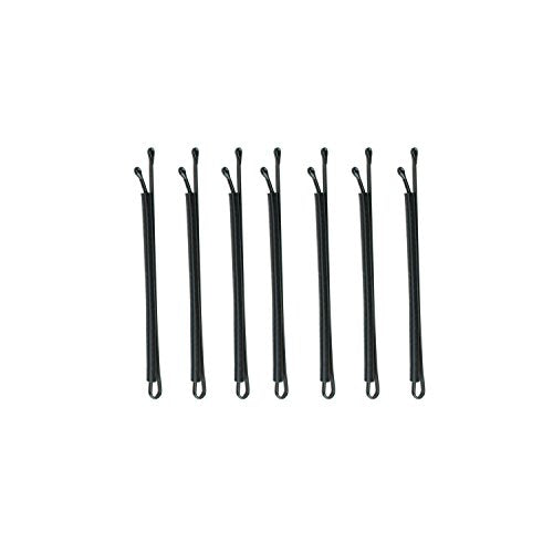 Kitsch Creaseless Bobby Pins - Salon Quality Hair Accessories - Holiday Gift Pack of 7 Non-Slip Silicone Wrapped Pins for Styling Holds Hair in Place Ideal for Updos Buns and More