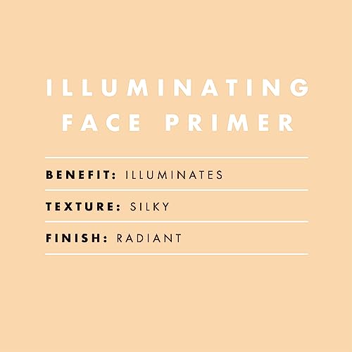 e.l.f. Illuminating Face Primer, Silky Face Makeup Primer For Long-Lasting Makeup & Luminous Glow, Fills In Fine Lines, Vegan & Cruelty-free
