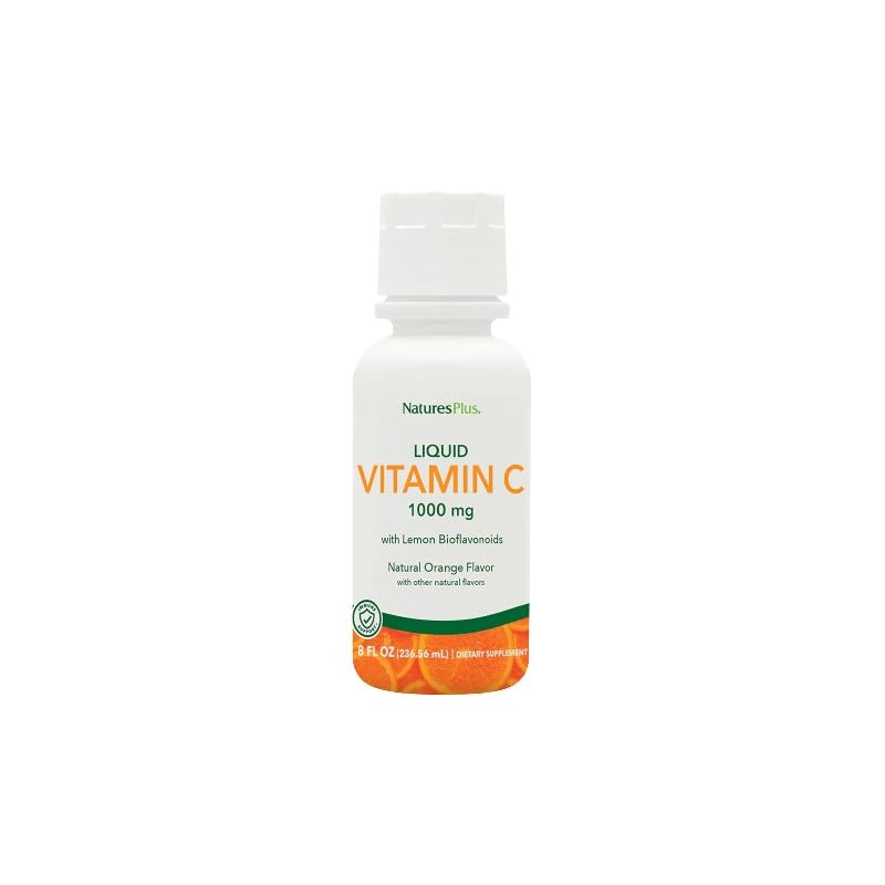 Natures Plus Vitamin C 1000 Mg Liquid Orange, 30 FZ