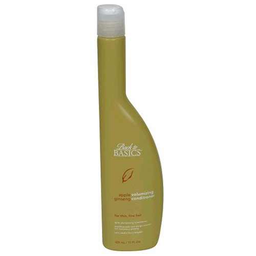 BACK TO BASICS by Graham Webb APPLE GINSENG VOLUMIZING CONDITIONER FOR FINE HAIR 11 OZ