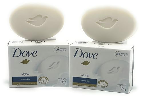 Dove Original Beauty Bar Soap 4 X 135g/4.75oz., Pack Of 4 (STANDARD, 4, Count)