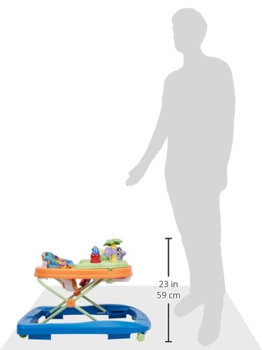 Safety 1st Dino Sounds 'n Lights Discovery Baby Walker with Activity Tray