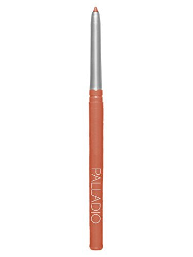 Palladio Retractable Waterproof Lip Liner High Pigmented and Creamy Color Slim Twist Up Smudge Proof Formula with Long Lasting All Day Wear No Sharpener Required, Nearly Nude