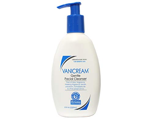 Vanicream Gentle Facial Cleanser with Pump Dispenser - 8 fl oz - Formulated Without Common Irritants for Those with Sensitive Skin