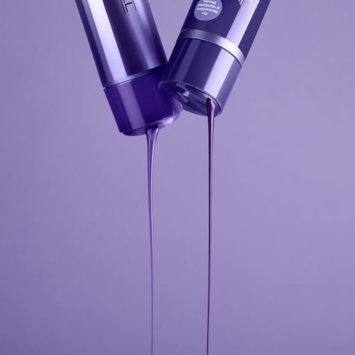 Paul Mitchell Platinum Plus Purple Shampoo, Cools Brassiness, Eliminates Warmth, For Medium to Dark Blonde and Highlighted Hair, 10.14 fl oz