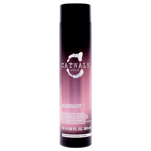 TIGI Catwalk Headshot Reconstructive Shampoo for Unisex, 10.14 Ounce