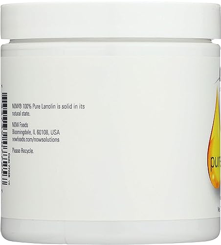 NOW Foods Solutions Lanolin Pure,7-Ounce