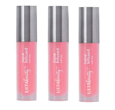 Ulta Beauty 3 Pack Juice Infused Lip Oil. Red Apple. Size 0.15 oz.