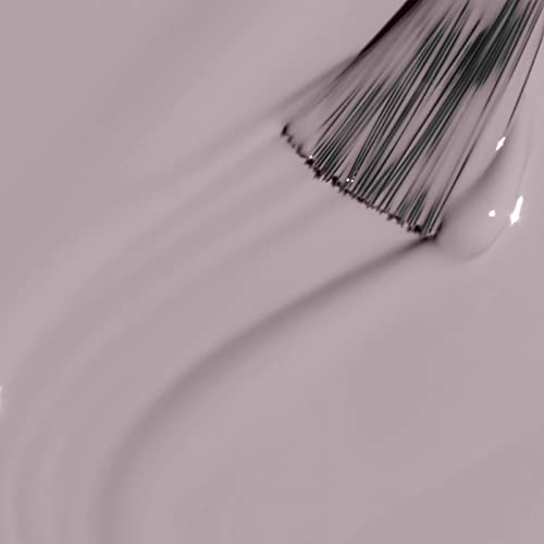 OPI Nail Lacquer Peace of Mined | Sheer Soft Gray Crème Chip Resistant Nail Polish | Vegan, Fast Drying, Streak Free