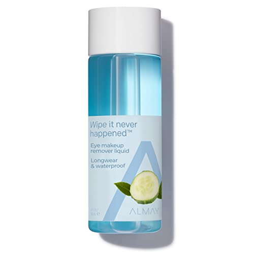 Almay Longwear and Waterproof Gentle Eye Makeup Remover for Women, 4 Ounce