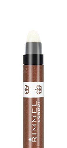 Rimmel London Exaggerate Smoke n' Shine Eye Definer Eyeliner, Long-Wearing, Gel Formula, Flake-Free, 002, Copper Bling, 0.01oz