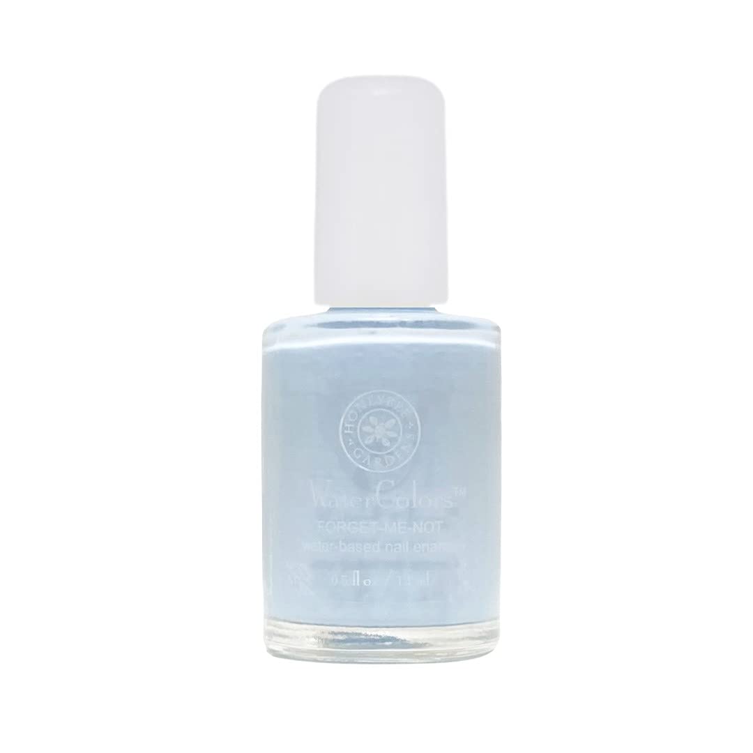 Honeybee Gardens WaterColors Nail Enamel Forget Me Not | Non Toxic | Water-based | Earth Friendly