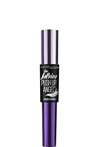 Maybelline The Falsies Push Up Angel Waterproof Mascara, Lengthening and Curling Make Up Formula, Very Black, 1 Count