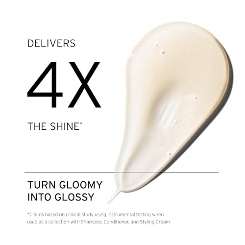 FEKKAI Brilliant Gloss Shampoo (8.5 oz) + Conditioner (8.5 oz) - Transforms Hair with 4X Shine - Free of Sulfates, Parabens, Phthalates - Vegan, Cruelty-Free