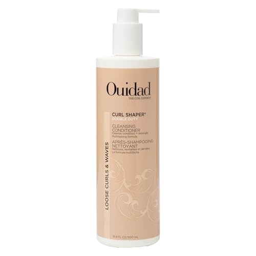 Ouidad Curl Shaper Double Duty Weightless Cleansing Conditioner, 16 Fl Oz, 94116