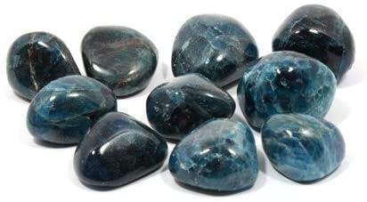 Blue Apatite Extra Grade Tumble Stone (20-25mm) - 5 Pack