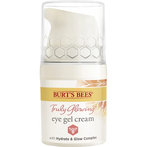 Burt's Bees Truly Glowing Eye Gel Cream Unisex 0.5 oz, White