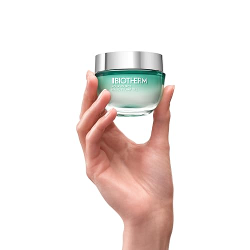 Biotherm Aquasource Hyalu Plump Gel, For Normal To Oily Skin. With plumping Hyaluronic Acid And Regenerating Biotech Plankton For Visibly Plumper And Glowing Skin, 1.7 Fl. Oz.