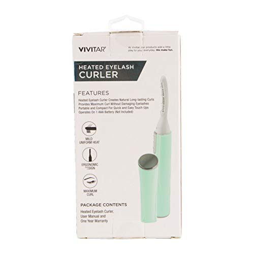 Mint: Vivilife Heated Eyelash Curler, Mint
