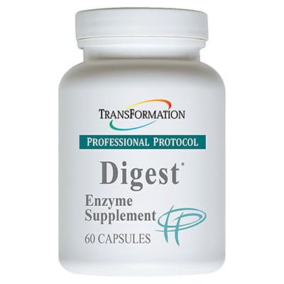 TRANSFORMATION THE GENESIS OF GOOD HEALTH Enzyme - Digest Wellness Supplement Capsules, Supports Digestive & Immune System Health, Aids Digestion of Lipids to Enhance Performance of Pancreas and Liver