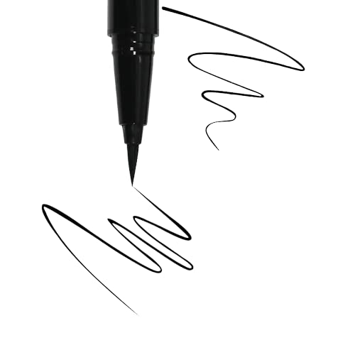 By The Clique Premium Waterproof Black Liquid Eyeliner | Smudge Proof - All Day Stay | Vegan, Gluten Free and Cruelty Free