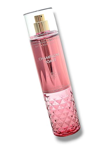 Bath & Body Works Champagne Toast Fine Fragrance Body Mist Spray 8 Ounce (Champagne Toast), 8 Fl Oz (Pack of 1), 8.0 Fl Oz